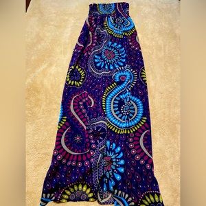 Old Navy strapless maxi dress size m